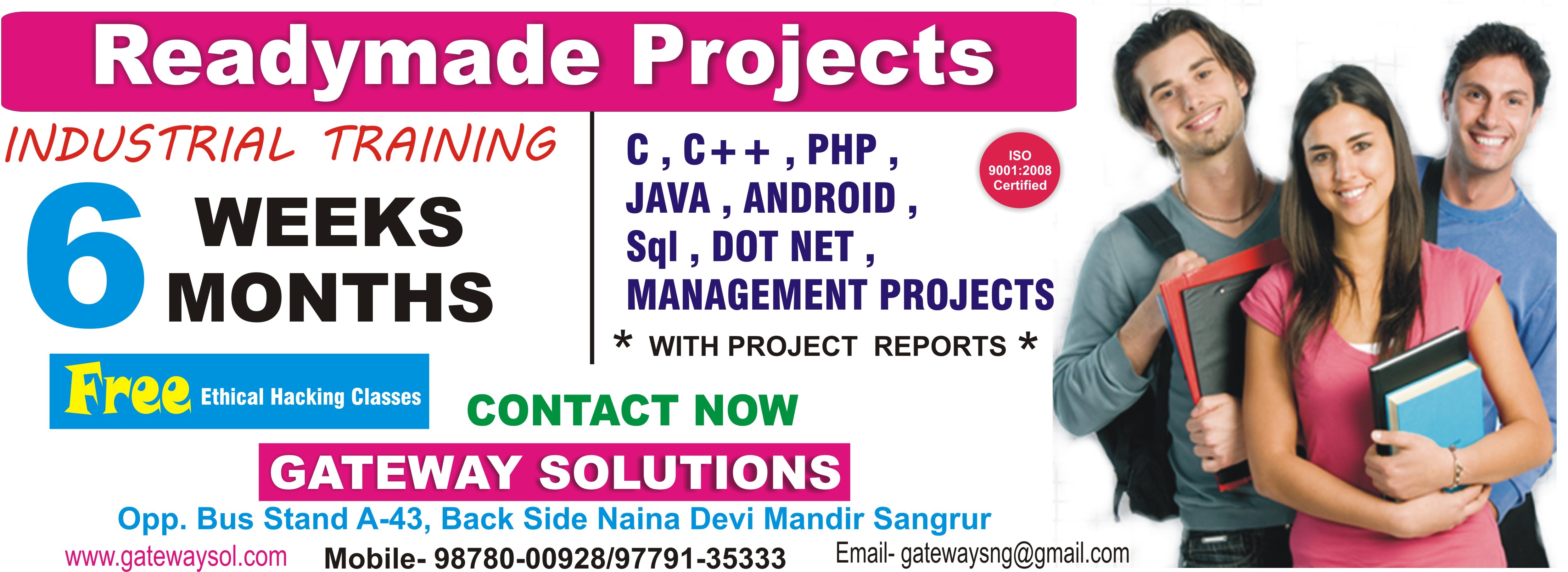 PROJECTS AVAILABLE